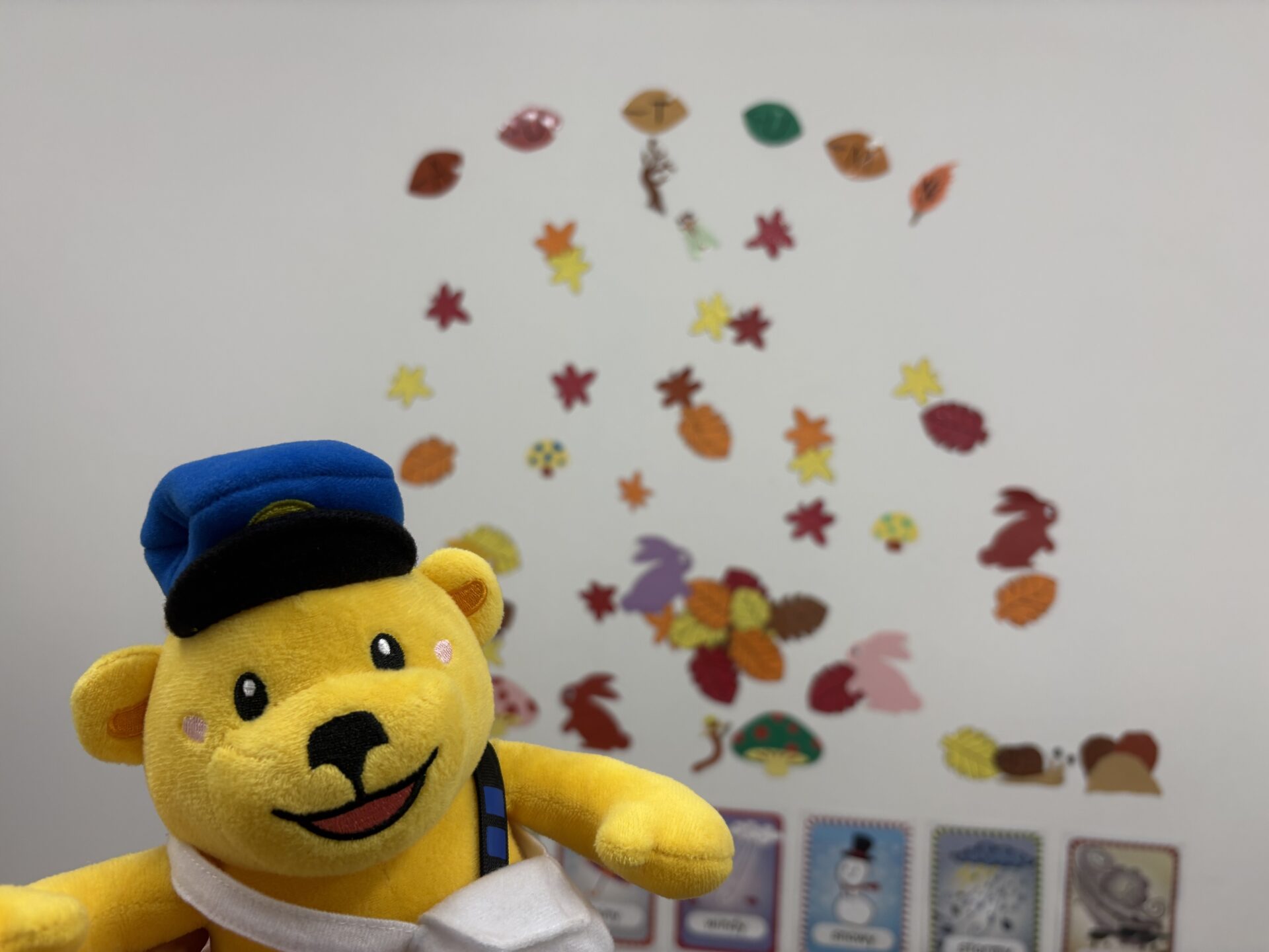 季節に合ったデコレーションをしています✨